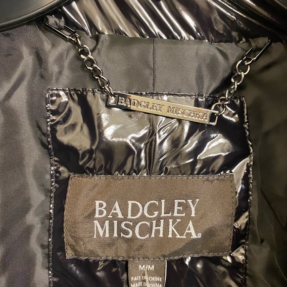Badgley Mischka faux patent leather Jacket - Picture 11 of 14